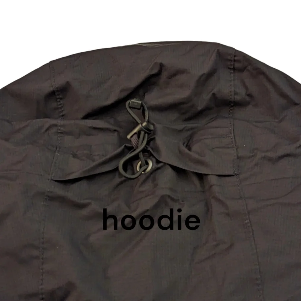 The North Face Men's‎ HyVent Windbreaker Jacket Black Sz xxl with Hoodie